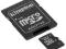 KINGSTON Karta pamięci Micro SD SDHC 4GB PRZEMYSL