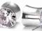 Tunele Tunel Bling Plugi Plug Nowość    4mm