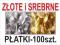 PŁATKI ZŁOTE_SREBR kwiatów sylwester róż KS święta