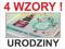 Zaproszenia na urodziny urodzinowe NOWE WZORY !!!