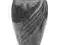 Wazon ceramiczny na grób CIEMNOSZARY  wys 30 cm