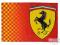F1BUTIK - flaga Ferrari CAVALLINO 140 cm / 100 cm