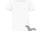 KOSZULKA POLO bluzka T-SHIRT 116 - 122 cm biala