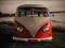 VW CLASSIC CAMPER (red) - wypasiony plakat 61x92cm