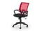 Fotel biurowy SANTANA czarno-czerwony siatka