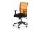Fotel biurowy TAYLOR czarno-pomarańczowy siatka
