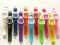 M08 - ZEGAREK JELLY WATCH FLOWER SILIKON 11 KOL