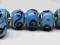 KORALIK MODUŁOWY LAMPWORK BEANSOLETKA  N264