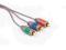 Kabel komponent 3 x RCA wtyk - 3 x RCA wtyk 5m
