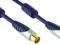 Kabel Coax wtyk - Coax gniazdo 100 Hz 1,0m