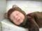 Śpiący misiaczek - Lalka Anne Geddes 9"