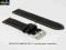 pasek do zegarka 20 mm DILOY P206.20.1    CZARNY