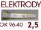 ELEKTRODY DO ALUMINIUM OK 96.40 2,5 ESAB sprawdź!