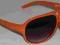 HIT Pomarańczowe okulary pilotki PRIMARK 100% UV