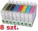 8x TUSZE EPSON T0540-T0549 R800 R1800 R 800 1800