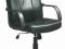 Krzesło obrotowe OSCAR (nowe, czarne, skóra eko)