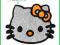 APLIKACJE naprasowanki kotek HALLO KITTYbuziaPOMAR