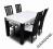 BLACK&WHITE nowość POLECAM stół + krzesła