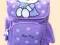 Plecak szkolny HELLO KITTY purple + torba DE LUXE