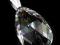 SWAROVSKI wisiorek+łańcuszek 28MM CRYSTAL HOLOGRAM