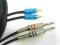 kabel audio - 2xJACKmono6.3mm/2xRCA (czincz) 4m