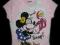 biały t-shirt miki disney 38 40 jak H&M