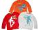 NOWE F&F kids~~3szt bluzeczek SPORT~~98~~