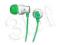 SLUCHAWKI DOUSZNE MEMOREX EAR BUD CB25 GREEN TIPS