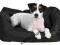 LEGOWISKO DLA PSA DRAGO 75x65cm CZARNE TX-37862