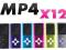 X12 ODTWARZACZ 4GB MP4 MP3 1,8' RADIO +ŁAD wys.PL
