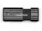 VERBATIM PENDRIVE PINSTRIPE USB 2.0 4GB BLACK 4906