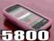 Nokia 5230_5800 - PINK-RÓŻOWY Futerał+folia
