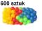 G79 KULKI PIŁKI SUCHY BASEN 600 SZT. PIŁEK ATEST