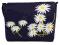 Torba do notebooka granatowa kwiaty
