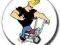 Przypinka: Johnny Bravo 1 + przypinka GRATIS