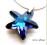 NASZYJNIK SWAROVSKI STARFISH BERMUDA BLUE PREZENT