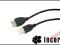 Kabel Incore USB 2.0 A-A M/F 3,0m przedłużacz!