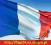 Flaga Francji 120x75cm - flagi Francuska Francja