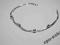 Srebrna bransoletka z kuleczkami i owalikami !!!