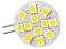 Zarowka G4 12 LED SMD G4 12V 5050 3chip 150 LM