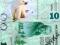 Arktyka 10 Dolarów 2010 Polimer stan I UNC