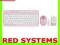 Klawiatura Płaska Różowa Pink Płaska Flat USB