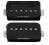 Seymour Duncan Humbucker SHPR-1 P-Rails Set od SS.