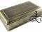 SZKATUŁKA PLATER CYNA/MOSIĄDZ GŁADKA VERY POJEMNA