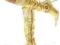 K10 BLYSZCZACE ZŁOTE KOZAKI SZPILKI NA ZAMEK 40