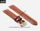 PASEK DO ZEGARKA 18 mm DILOY P345.18.8 BRĄZOWY
