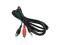 KABEL JACK 3,5mm - 2 x RCA CHINCH 15m 15 m Krak