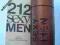 CAROLINA HERRERA 212 SEXY MEN 100 ML EDT TESTER