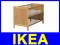 ## IKEA LEKSVIK ŁOŻECZKO Z MATERACEM DLA DZIECI