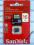 Sandisk MicroSD 16GB class 4 ProDuo Pro Duo PSP
